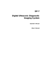 Mindray DP-7 Ultrasound User manual