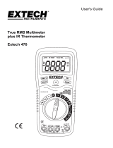Extech Instruments EX470 User manual