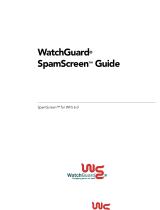 Watchguard SpamScreen User guide