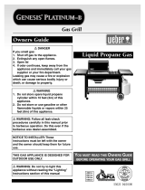 Weber Genesis Platinum-B Owner's manual