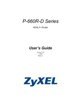 ZyXEL P-660R-D1 User guide