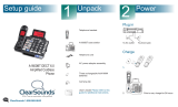 ClearSounds CSA1600BT Installation guide