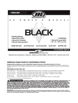 Manitou 2002 Black Owner's manual