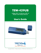 Trendnet TEW-429UB User guide