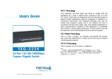 Trendnet RB-TEG-S224 User manual
