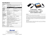MuxLab S-Video / Audio Balun Installation guide
