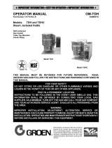 Groen TDHC-40 Operating instructions