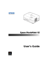 Epson 62 User manual