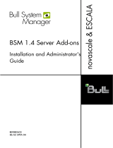 Bull BSM 1.4 Server Add-ons Installation and Administration Guide