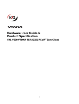 Vxl Vtona V200, V200-PE and V240 Series User guide