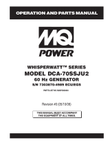 MQ Power DCA70SSJU2 Operating instructions