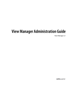 VMware View 3.1 User guide