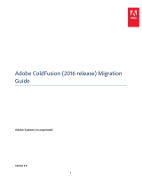Adobe ColdFusion 2016 User guide