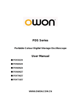 OWON PDS6062S User manual
