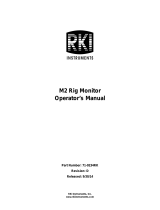 RKI Instruments M2 Rig Monitor Owner's manual