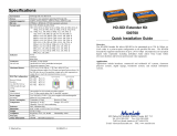 MuxLab3G-SDI Extender Kit & LongReach 3G-SDI Extender Kit