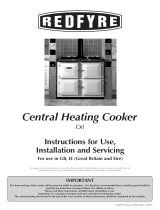 Redfyre central heating cooker oil Owner's manual