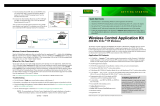 Digi Wireless Control Application Kit Quick start guide