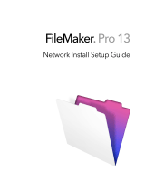 Filemaker FileMaker Pro 13 Installation guide