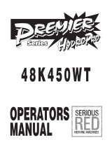 Encore Premier HydroPro 48K250WT Owner's manual