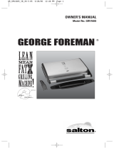 George Foreman GRV160 User manual
