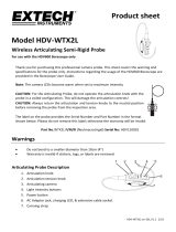 Extech Instruments HDV-WTX2L User manual