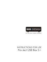 Box-Design USB Box S+ User manual