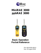 Rae ppbRAE 3000 Basic Operation/Pocket Reference
