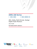 Wohler AMP1-D8-MDA-3G Owner's manual