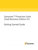 Symantec Protection Protection Suite Small Business Edition 4.0 Quick start guide