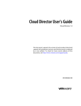 VMware vCloud Director 1.0 User guide