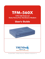 Trendnet TFM-560X User guide