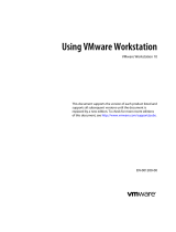 VMware Workstation 10.0.1 Operating instructions