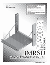 Maxon BMRSD PREVENTATIVE Maintenance Manual