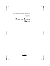 Dell CS24-TY PowerEdge C1100 Systems Hardware User manual