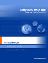 TANDBERG StorageLibrary T24 User manual