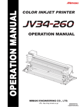 MIMAKI JV34-260 Operating instructions