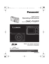 Panasonic DMC-FX5PP User manual