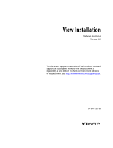 VMware Horizon View 6.1 Installation guide