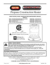 Dyna-Glo RMC-LPC25DG Owner's manual