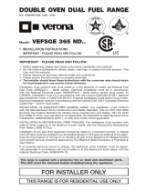 Verona VEFSGE 365 ND User manual