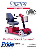 Pride Mobility The Ultimate In Style & Performance User manual