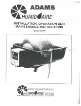 Humidaire FH1000-L20 Owner's manual