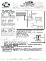 PAC C2R-VW2 User manual