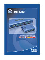 Trendnet TK-400K Quick Installation Guide