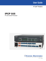 Extron IPCP 505 User manual