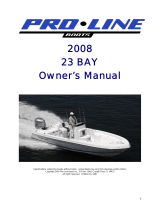 Pro-Line Boats 2008 23 Dual Console Owner's manual