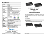 MuxLab LongReach CCTV IP PoE Extender Kit, 1KM Installation guide