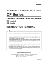 MIMAKI CF-0907 User manual
