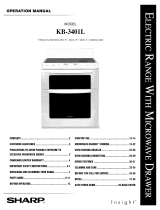 Sharp KB-3401LW Owner's manual